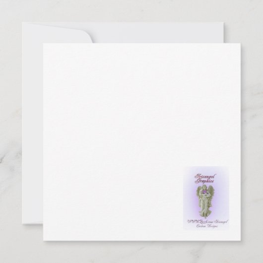 Save The Date Enregistrer l'annonce de la date Purple Fairy (Dos)