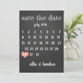 Save The Date Enregistrer Le Calendrier Date (Debout devant)