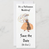 Save The Date Enregistrer le Mariage Date/Halloween (Devant)