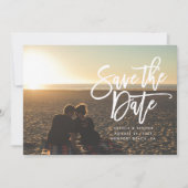 Save The Date Enregistrer le script Date, horizontal, paysage (Devant)