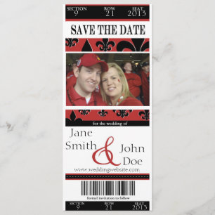 Save The Date enregistrer le ticket de date