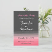 Save The Date Enregistrer l'écriture manuscrite du Mariage Date  (Debout devant)