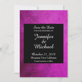 Save The Date Enregistrer l'écriture manuscrite Mariage date ros