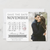 Save The Date Enregistrer les annonces du calendrier des dates | (Devant)