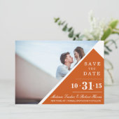 Save The Date Enregistrer les dates géométriques | MARIAGE (Debout devant)