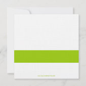 Save The Date Enregistrer les monogrammes de date pour le rose v (Dos)