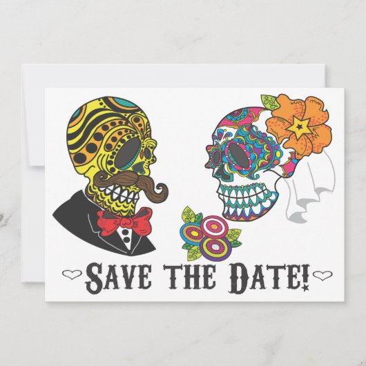 Save The Date Enregistrer l'Invitation de date (Devant)