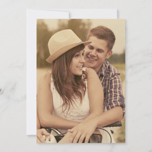 SAVE THE DATE ENREGISTRER NOTRE DATE | ENREGISTRER LA DATE D'ANN (Dos)