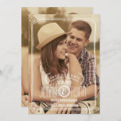 SAVE THE DATE ENREGISTRER NOTRE DATE | ENREGISTRER LA DATE D'ANN (Devant / Derrière)