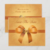 Save The Date Enregistrez la Date Annonce recto-verso (Devant / Derrière)