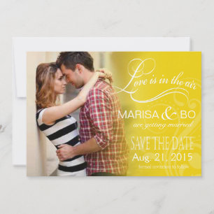 Save The Date Enregistrez la date de l'amour dans la brume   jau