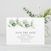 Save The Date Enregistrez la Date Écriture de Photo de Verdure d (Debout devant)