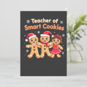 Save The Date Enseignant des cookies intelligents Enseigner le g (Debout devant)