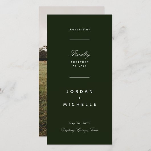 Save The Date Ensemble (Devant / Derrière)