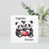 Save The Date Ensemble Panda Froever (Debout devant)