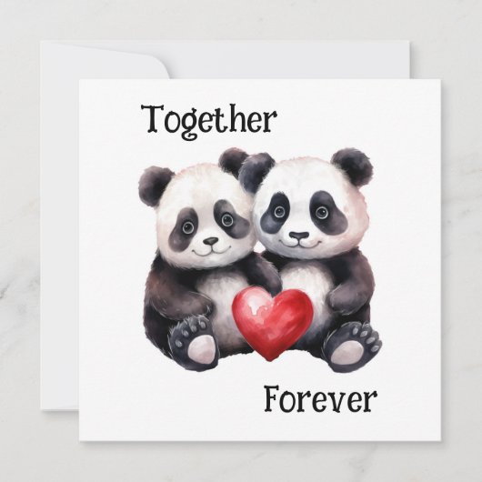 Save The Date Ensemble Panda Froever (Devant)