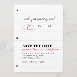 Save The Date Épouses du lycée Enregistrer la date