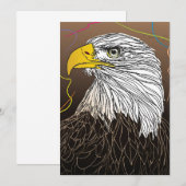 Save The Date Esprit D'Aigle (Devant / Derrière)