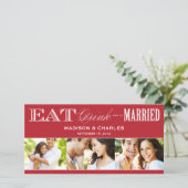 SAVE THE DATE ET ÊTRE MARIÉ | ENREGISTRER LA DATE D'ANNONCE (Debout devant)