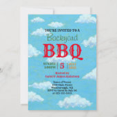 Save The Date Eté Barbecue BBQ Party Watermelon (Dos)