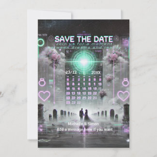 💌 "Save the Date: Eternal Glitch Wedding" 💌 Save The Date