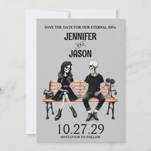 Save The Date Eternal Love Enregistrer la date (Devant)