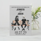 Save The Date Eternal Love Enregistrer la date (Debout devant)