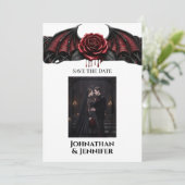 Save The Date Eternal Night Gothic Vampire Wedding Dark Romance (Debout devant)