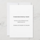 Save The Date Eternal Night Gothic Vampire Wedding Dark Romance (Dos)