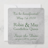 Save The Date Eternity Handfasting Enregistrer la date (Dos)