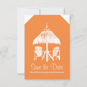 Save The Date Étiquette de bagages pour la Jamaïque