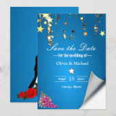 Save The Date Étoiles (Devant / Derrière)