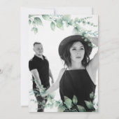 Save The Date Eucalyptus Enregistrez la Date (Dos)