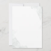 Save The Date Eucalyptus Script de verdure Botanique (Dos)