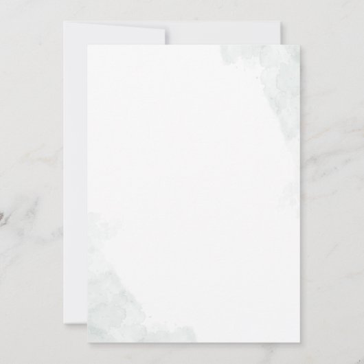 Save The Date Eucalyptus Script de verdure Botanique (Dos)