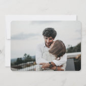 Save The Date Eucalyptus Verdure Défraîchie Économisez La Date (Dos)