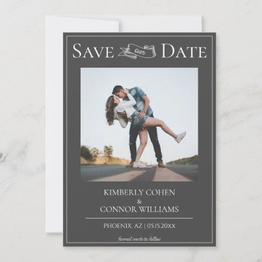 Save The Date Événement à ne pas manquer : Photo de style modern (Devant)