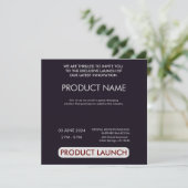 Save The Date Événement de lancement de produit personnalisable, (Debout devant)