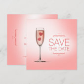 Save The Date Événement de sauvegarde de la potion rose d'amour (Devant / Derrière)
