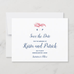 Save The Date Événement homard du Maine