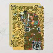 Save The Date Exécution (L'Embrace) par Gustav Klimt Mariage (Devant / Derrière)