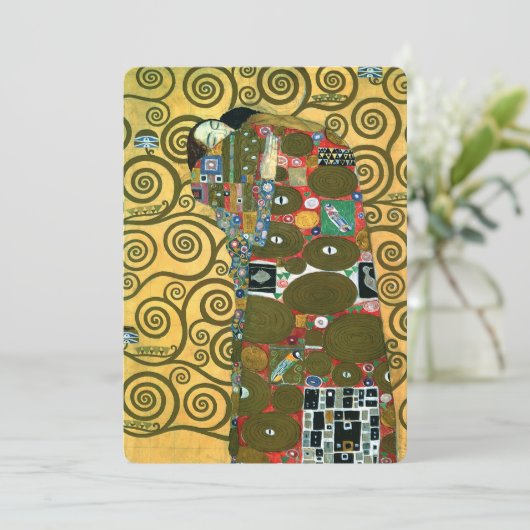 Save The Date Exécution (L'Embrace) par Gustav Klimt Mariage (Debout devant)