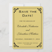 Save The Date Exécution (L'Embrace) par Gustav Klimt Mariage (Dos)