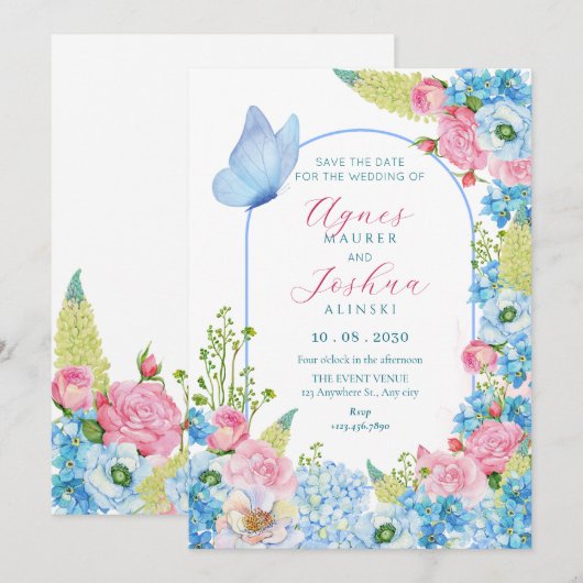 SAVE THE DATE F (Devant / Derrière)