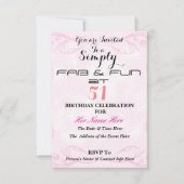 Save The Date FAB & FUN simple à 51 - (Devant)