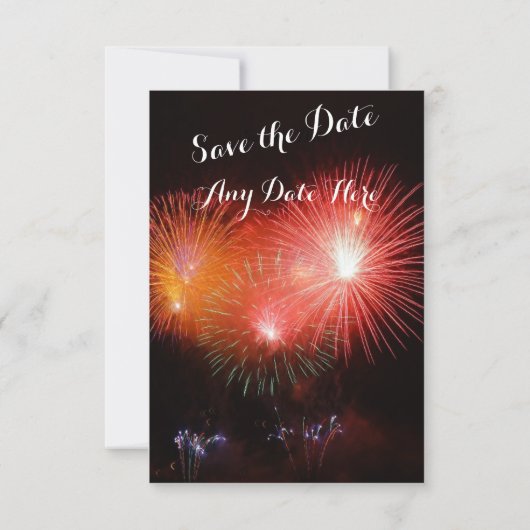 Save The Date FAB & FUN simple à 51 - (Dos)