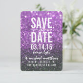 Save the date | Fab pourpre Lit Nite (Debout devant)