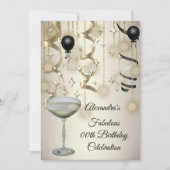 Save The Date Fabrique Champagne Sepia Fête des Lumières (Devant)