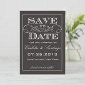 Save The Date Faire annonce de sauvegarde de date de mariage noi (Debout devant)