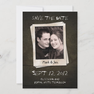 Save The Date Faire annonce de sauvegarde de date unique antique